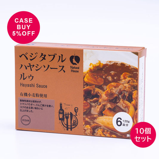 CaseBuy NHハヤシソースルゥ（有機小麦使用）10個セット