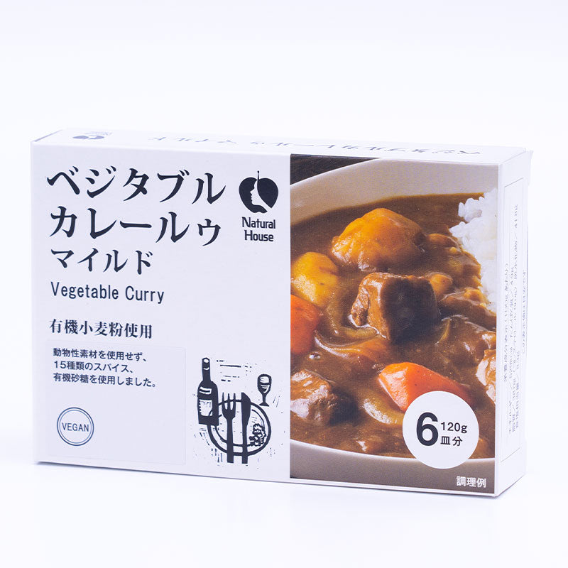 カレールゥマイルド 有機小麦使用