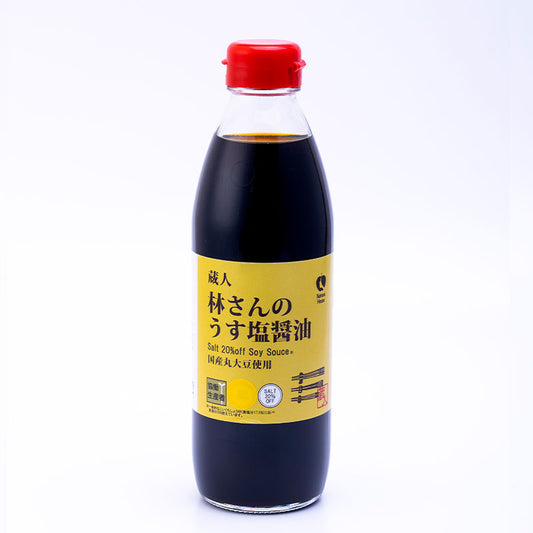 NH Hayashi-san Light Salt Soy Sauce 500ml 