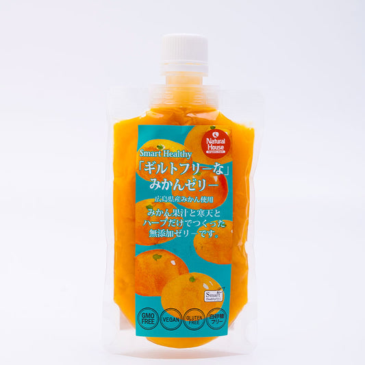 "Guilt-free" mandarin jelly 