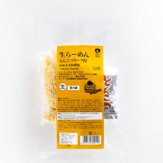 [Refrigerated] NH Domestic Wheat Ramen (Tonkotsu) 2 servings 