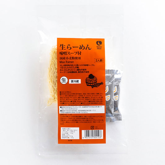 [Refrigerated] NH Domestic Wheat Ramen (Miso) 2 servings 