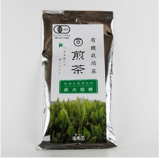 有機煎茶葉っピイ向島園100g