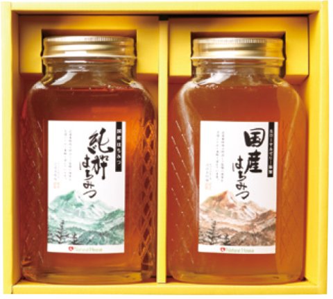 Japanese honey and royal jelly set by local beekeeper Kondo (22004) 