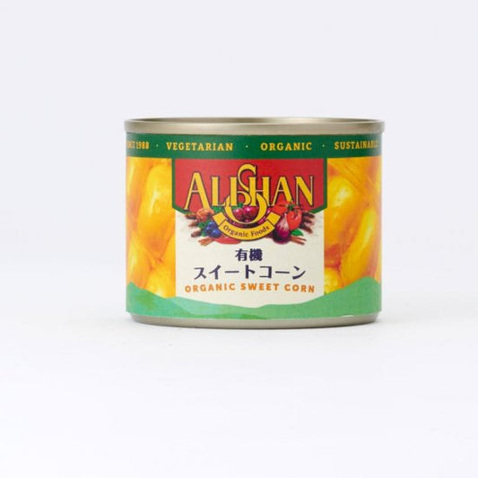 Small can of sweet corn 