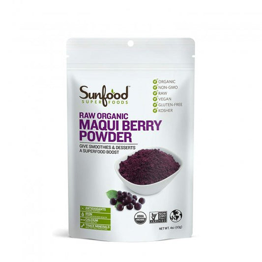 Sunfood Organic Maqui Berry Powder 