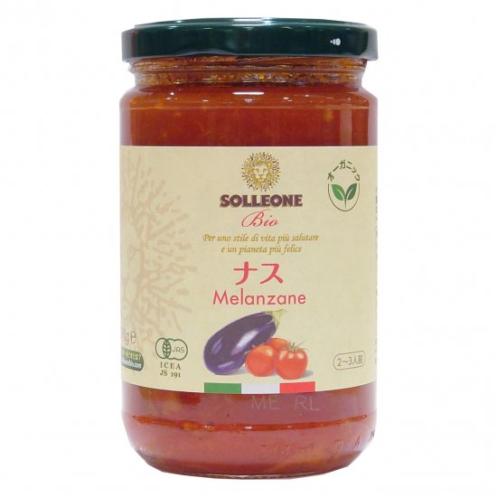 Organic Pasta Sauce with Eggplant 290g 