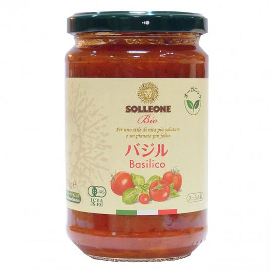 Organic Pasta Sauce with Basil 290g 