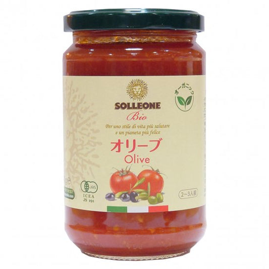 Organic Pasta Sauce with Olives 290g 