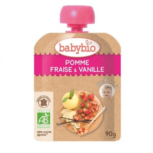 Vb Organic Baby Smoothie Apple Strawberry Vanilla 