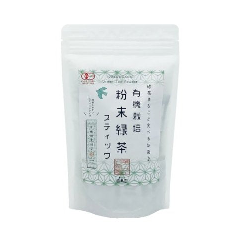 Chappii Mukojimaen Organic Powdered Green Tea Stick Type 