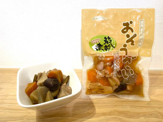 [Refrigerated] Kajikawa Chikuzen-ni made with 5 kinds of natural broth 