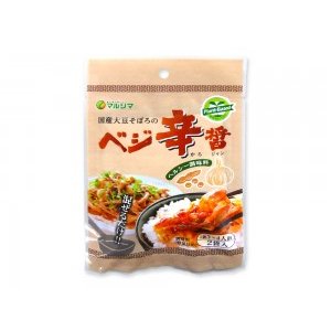 Japanese minced soybeans in spicy veggie sauce 