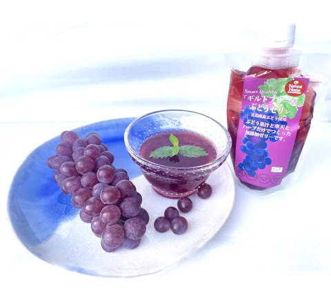 "Guilt-free" grape jelly 