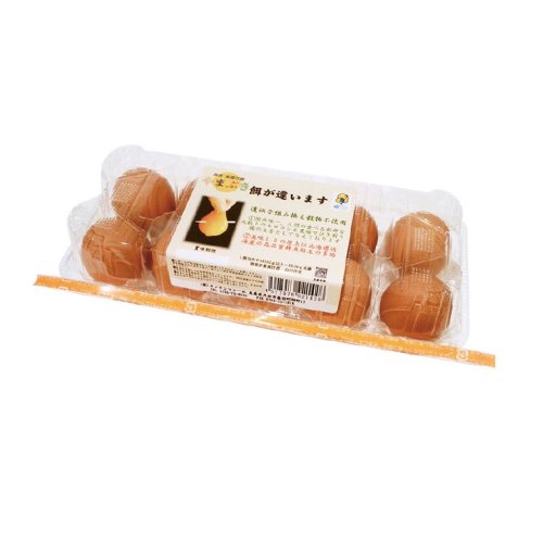 [Refrigerated] Kannan Farm Tanba Okugo Yamabuki Eggs x 10 