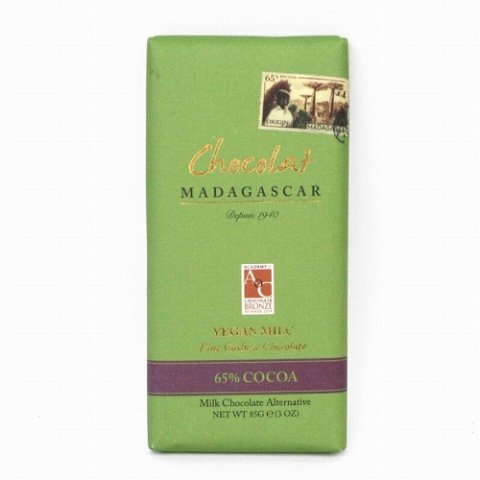 [Refrigerated] Chocolat Madagascar Vegan Cashew Milk Chocolate 65% (shipped refrigerated only during the summer) 