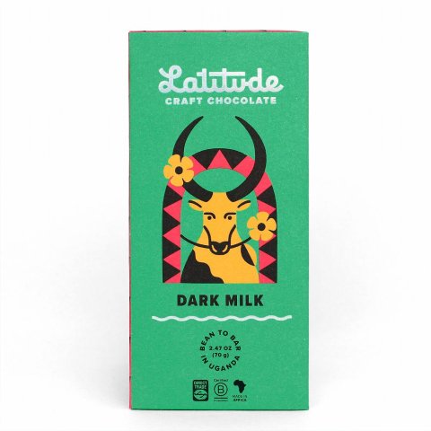 [Refrigerated] Latitude Craft Chocolate Milk 49% Dark Milk (shipped refrigerated only during the summer)