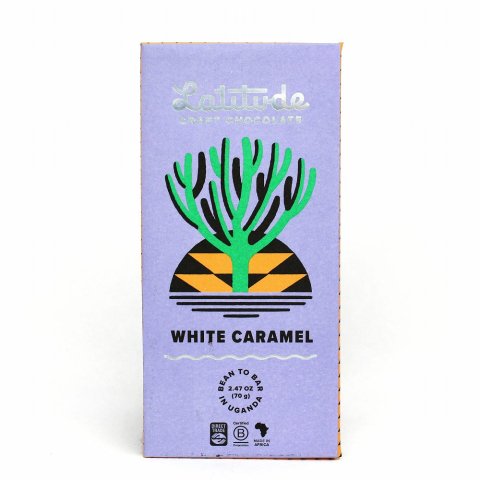 [Refrigerated] Latitude Craft Chocolate White 40% White Caramel (shipped refrigerated only during the summer) 