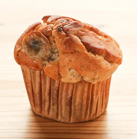 [Frozen] CUBREAD Rice Flour Banana Rum Raisin Muffins