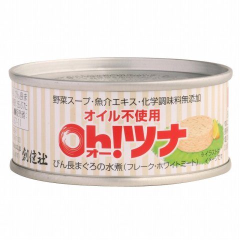 Sokensha Oil-free Oat Tuna Can 